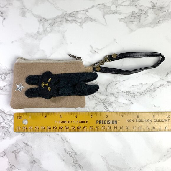 Miranda Cat Card Holder + Coin Purse - Black Cat - Picture 5 of 5